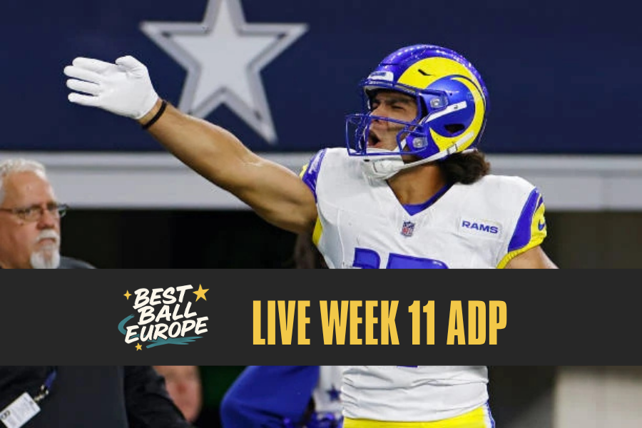 Week 11 Live ADP